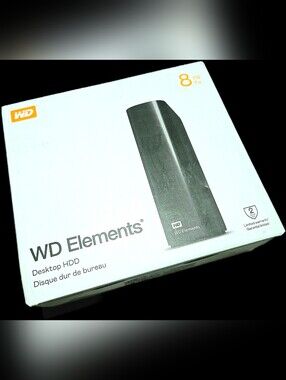 Element WD Elements External Drive Packaging - Black